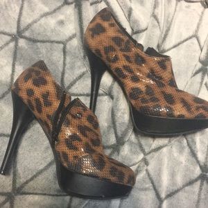 Cheetah heels